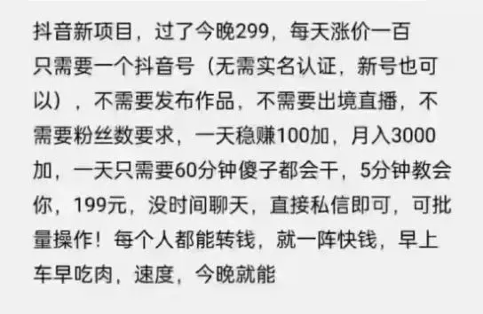 摸鱼思维·抖音新项目，一天稳赚100 ，亲测有效【付费文章】-小二项目网