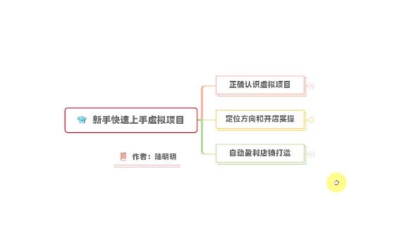 新手如何操作虚拟项目？从0打造月入上万店铺技术【视频课程】-小二项目网