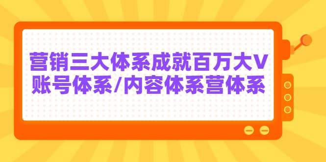 7天线上营销系统课第二十期，营销三大体系成就百万大V-小二项目网