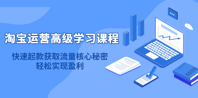 淘宝运营高级学习课程：快速获取流量核心秘密，轻松实现盈利！-小二项目网