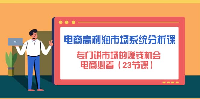 电商高利润市场系统分析课：电商必看（23节课）-小二项目网