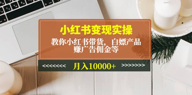 小红书变现实操：教你小红书带货，白嫖产品，赚广告佣金等-小二项目网