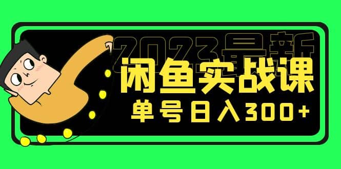 花599买的闲鱼项目：2023最新闲鱼实战课（7节课）-小二项目网