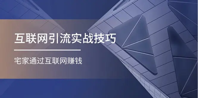 互联网引流实操技巧(适合微商，吸引宝妈)，宅家通过互联网赚钱（17节）-小二项目网