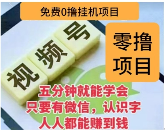 微信视频号挂机零成本撸米项目，单号一天收益多米，帐号越多收益就越高！-小二项目网